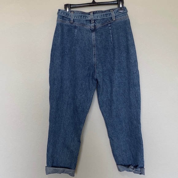 Abercrombie High Rise Paper Bag Tie Waist Jeans - Picture 4 of 4